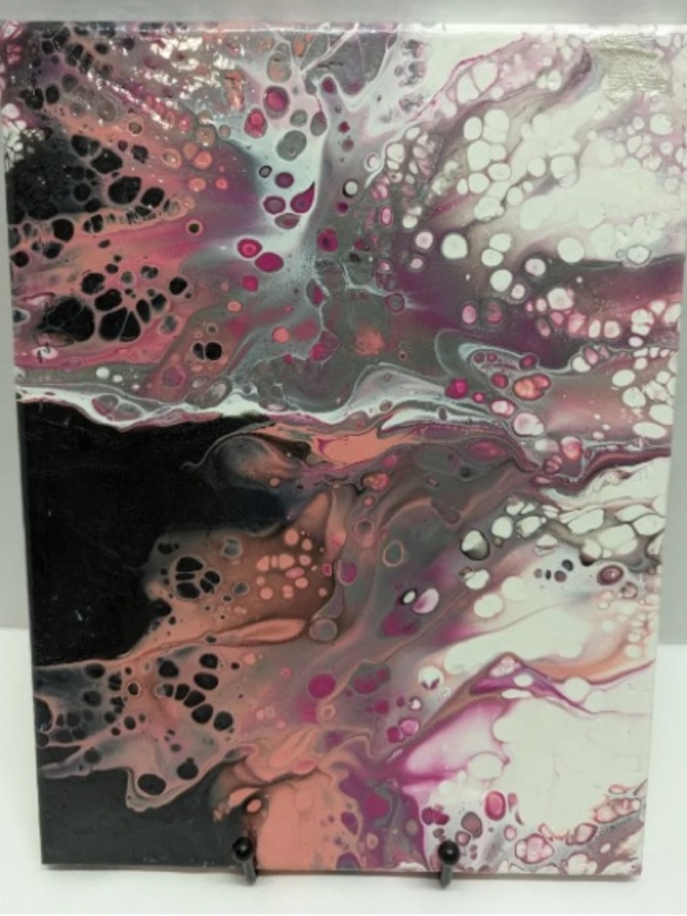 HandPainted Acrylic on Canvas "Lovely Pink Explosion"